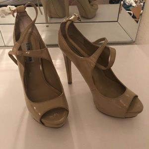 Tan Steve Madden High Heels
